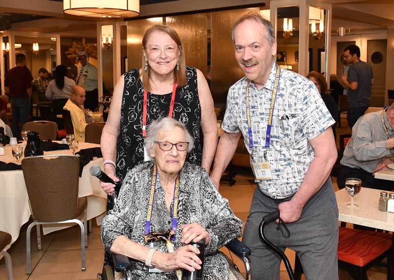 Enthusiastic CRU Welcome for Miriam Raphael